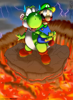 Luigi and Yoshi - CG Edition