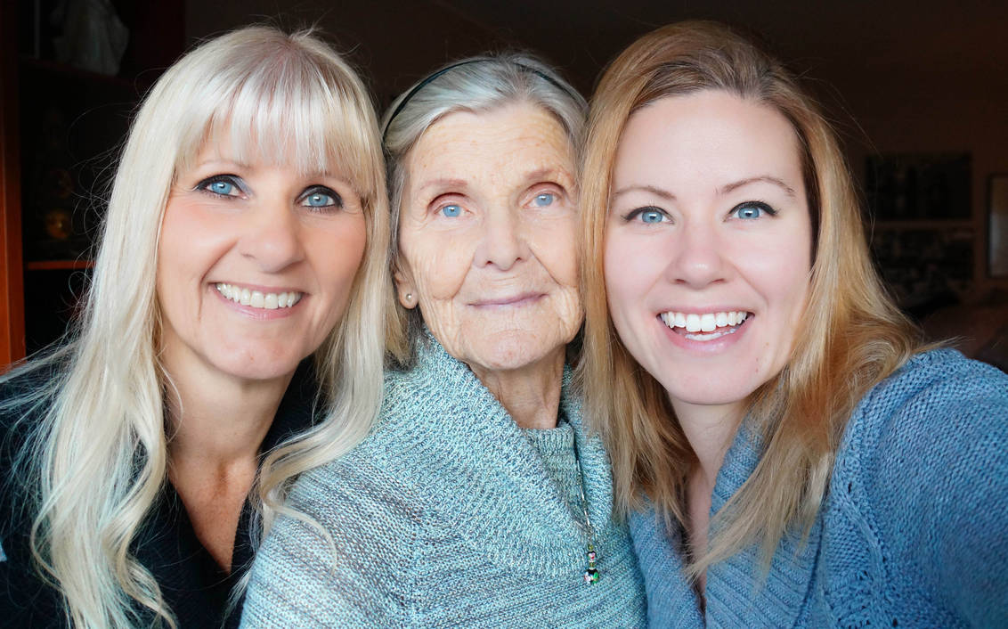 Three Generations of Women by KarinClaessonArt