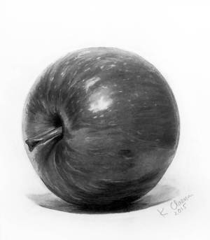 Freehand drawing Apple
