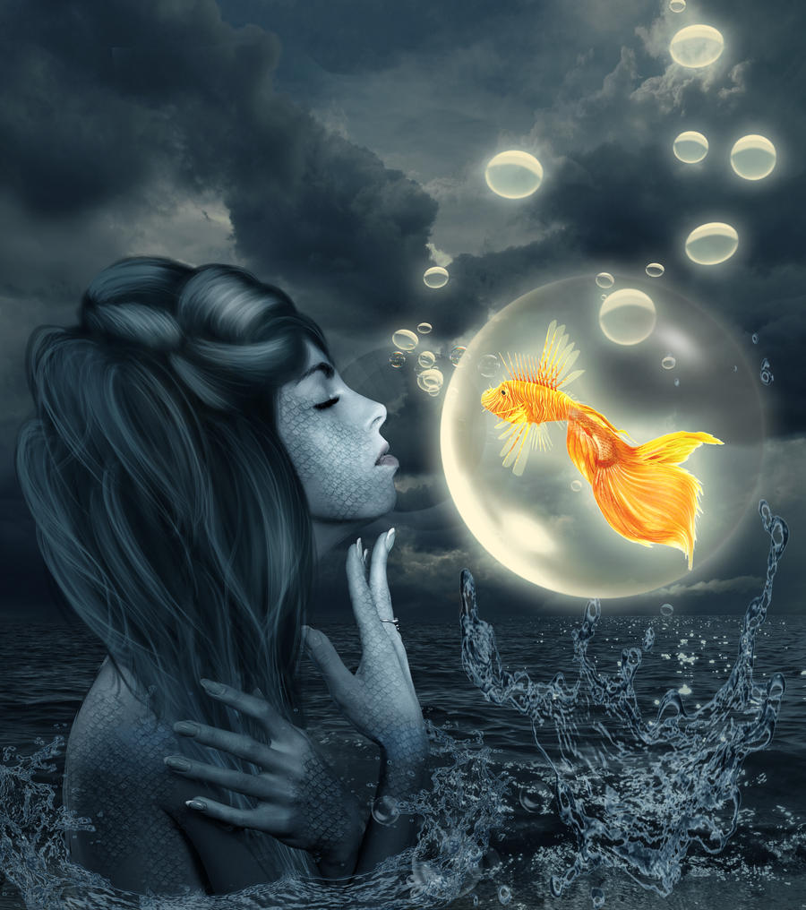 Mermaid by KarinClaessonArt on DeviantArt