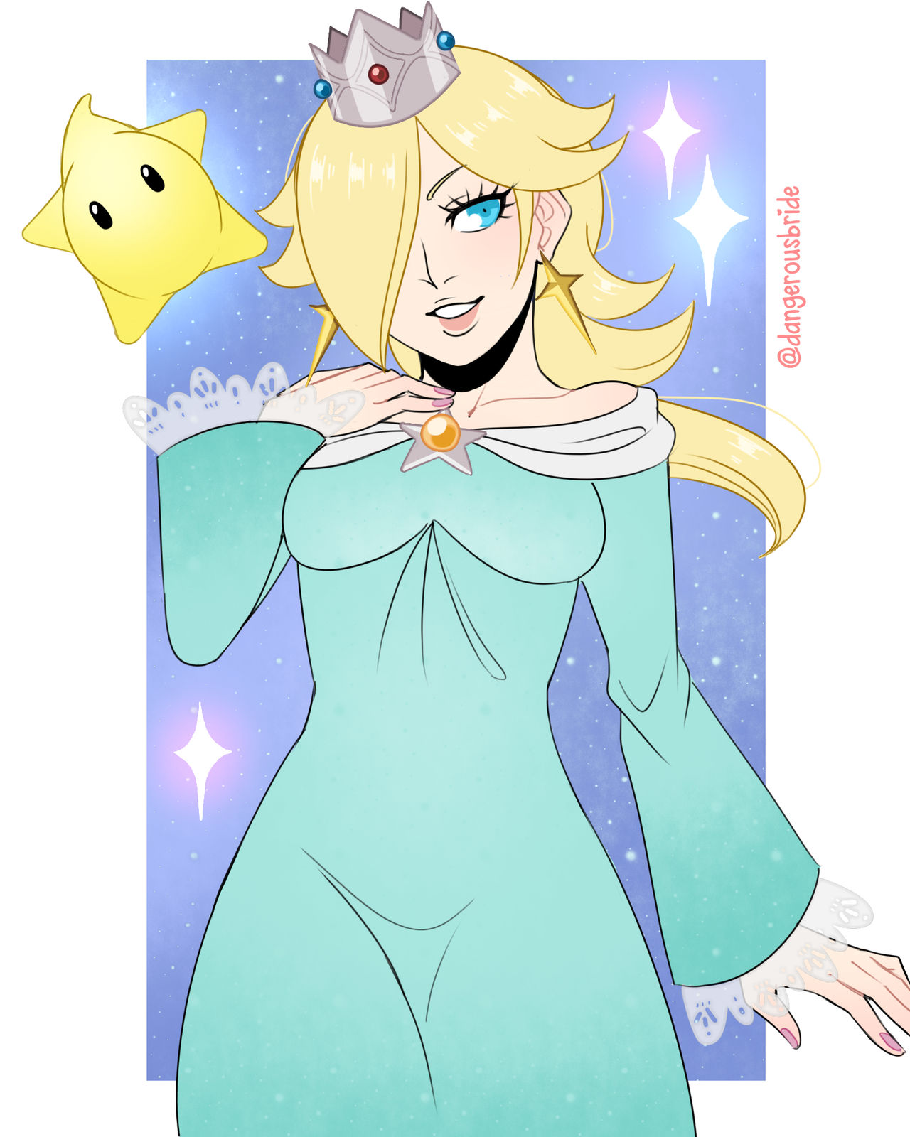 Rosalina Super Mario Galaxy By HidekiRider07 On DeviantArt rosalina-super-mario-galaxy-by-hidekirider07-on-deviantart