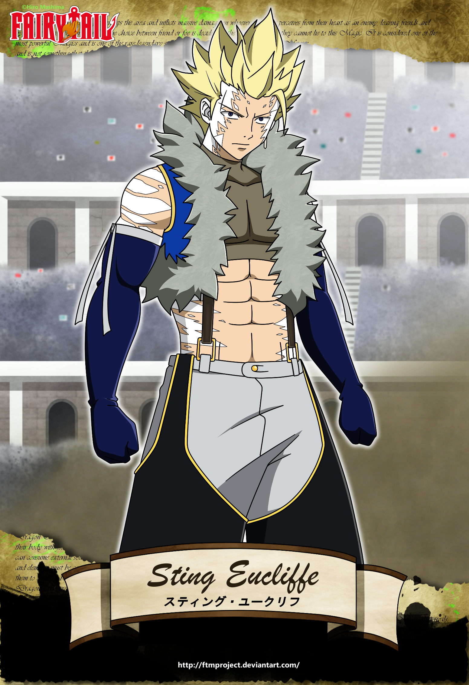 Fairy Tail Sting Eucliffe By Ftmproject On Deviantart