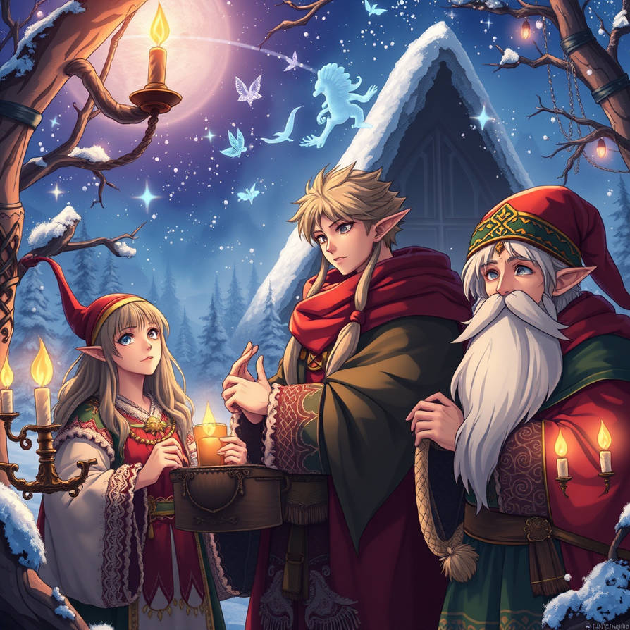 Yule X Ragnar The Yule holiday by 23Darkstar23 on DeviantArt
