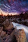 Clear Creek Sunset by davidrichterphoto