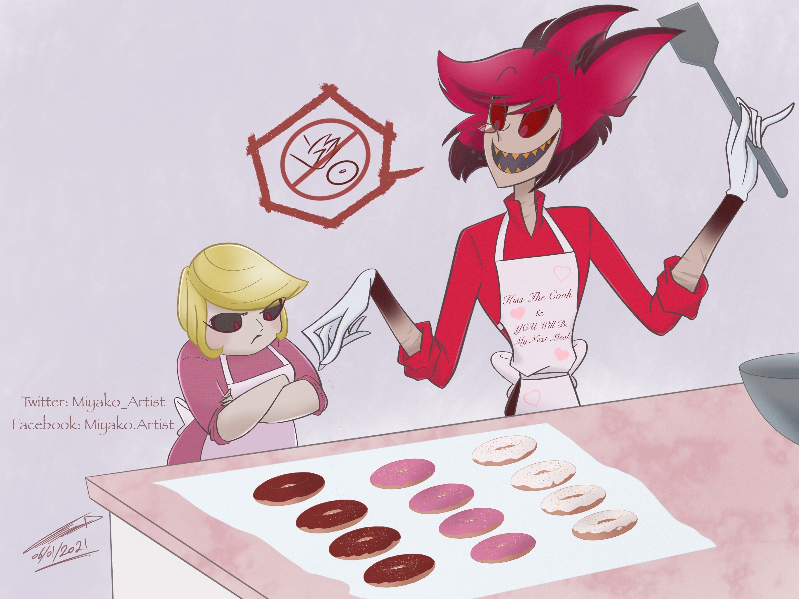 Alastor And Mimzy Cooking By Miyako Miyazaki On DeviantArt alastor-and-mimzy-cooking-by-miyako-miyazaki-on-deviantart