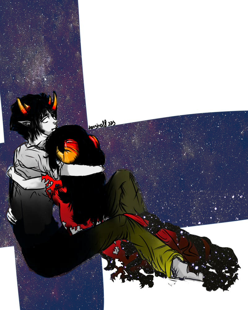 Sollux and Aradia [Homestuck]