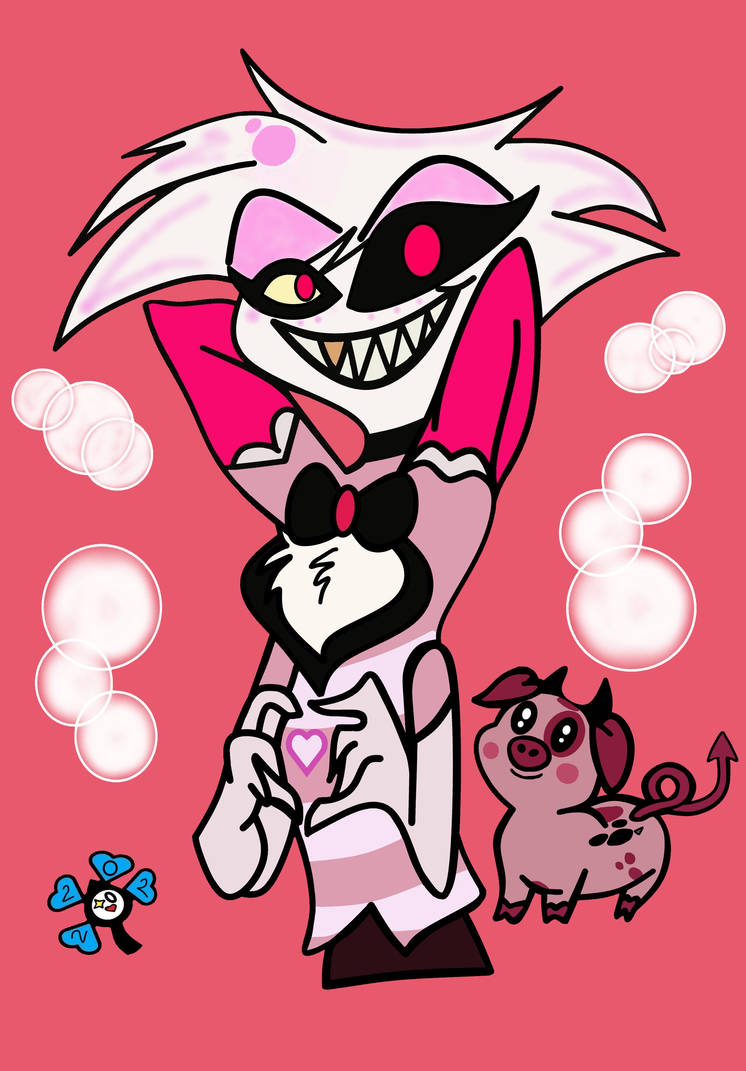 Angel Dust (Hazbin Hotel) by Cloverfields89 on DeviantArt