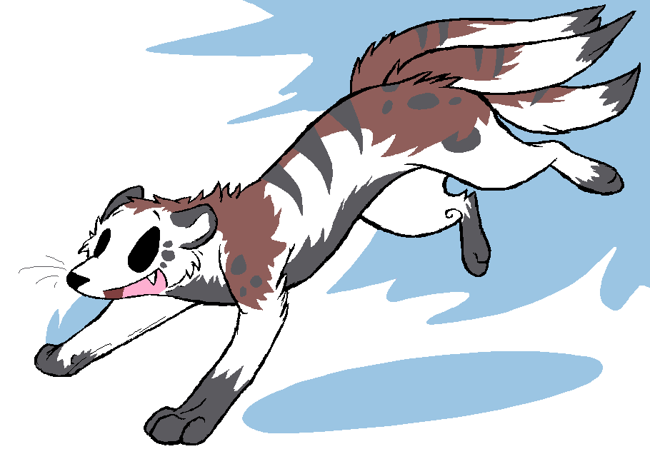 3-tailed Weasel Ferret