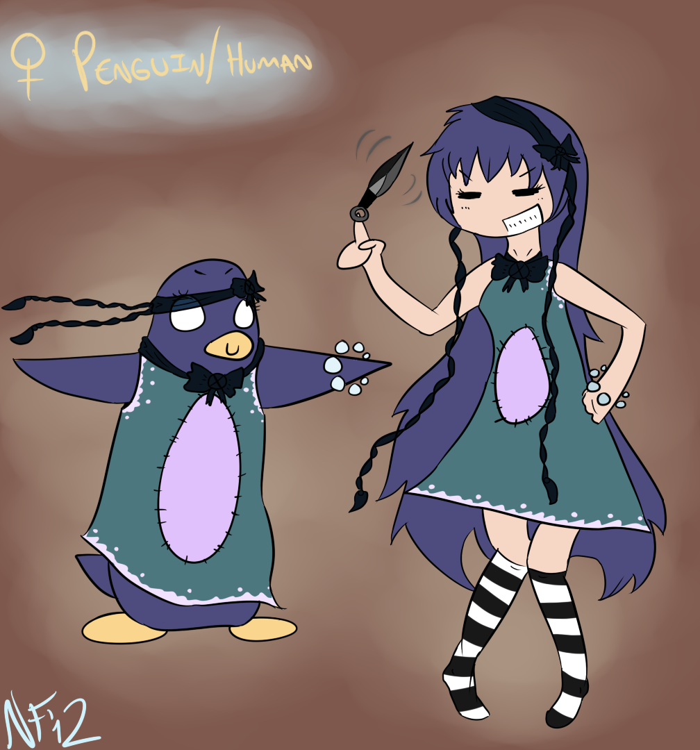 Ninja Penguin Lady