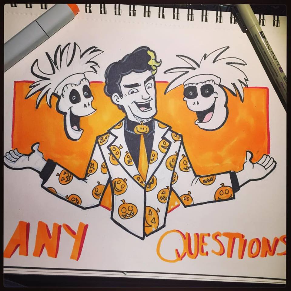 David S Pumpkins - Inktober