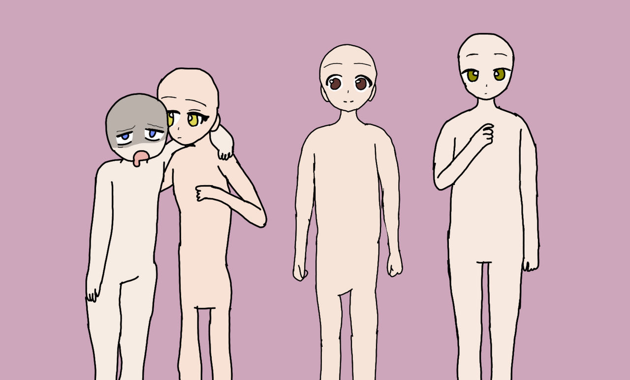 Character Base Party Anime Group Of Friends Base Its Almost Valentine's Day Time To Make