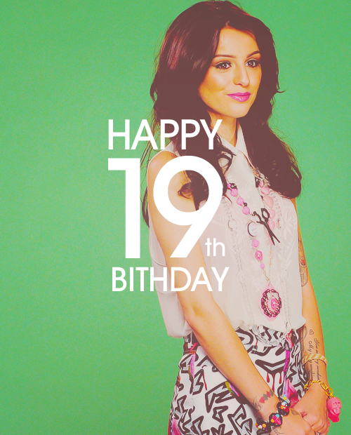 Happy Birthday Cher Lloyd!