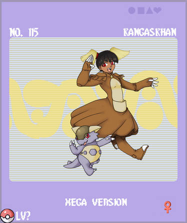Mega Kangaskhan's Power-Up Punch and Parental Bond by Pokemonsketchartist  on DeviantArt