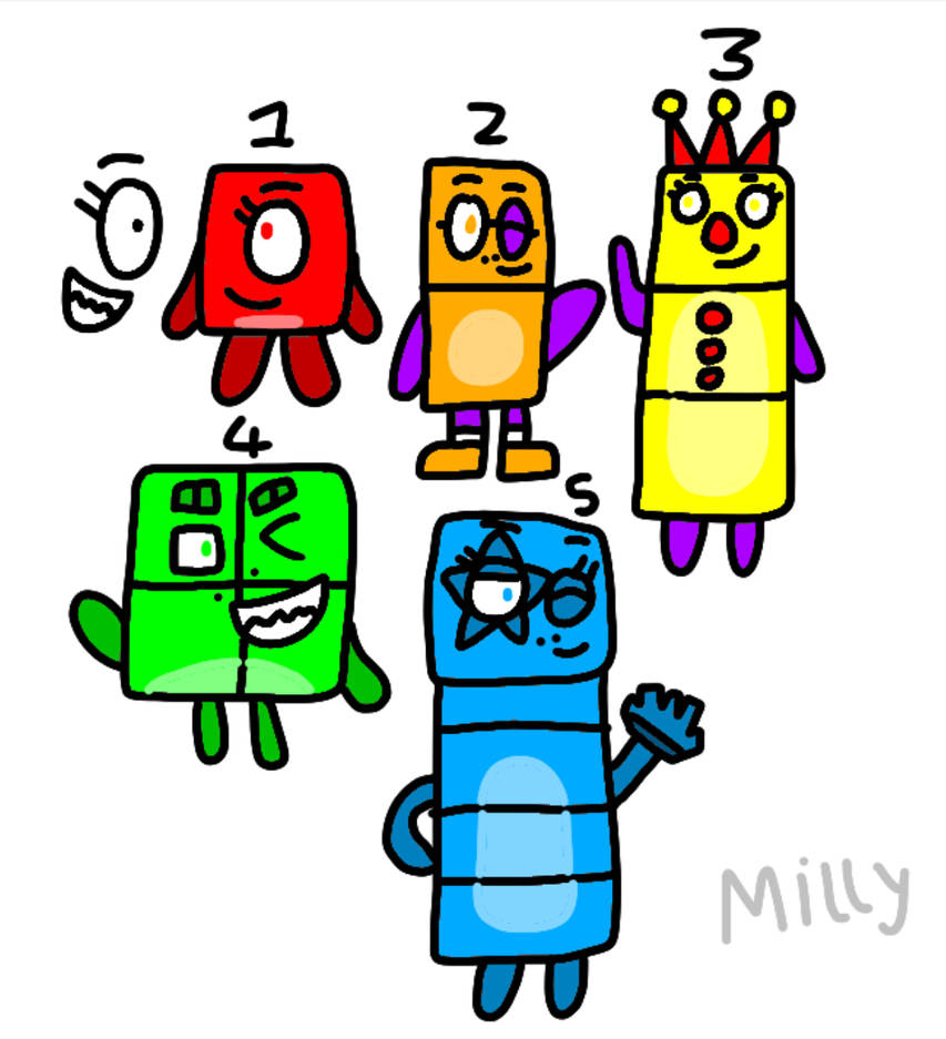 Number Blocks Running Deviantart Numberblocks Fanart by MelodyKramer108 on DeviantArt