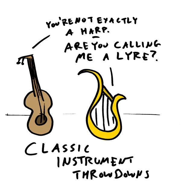 Thrown Instruments Classic Instrument Throwdown by Mystakaphoros on DeviantArt