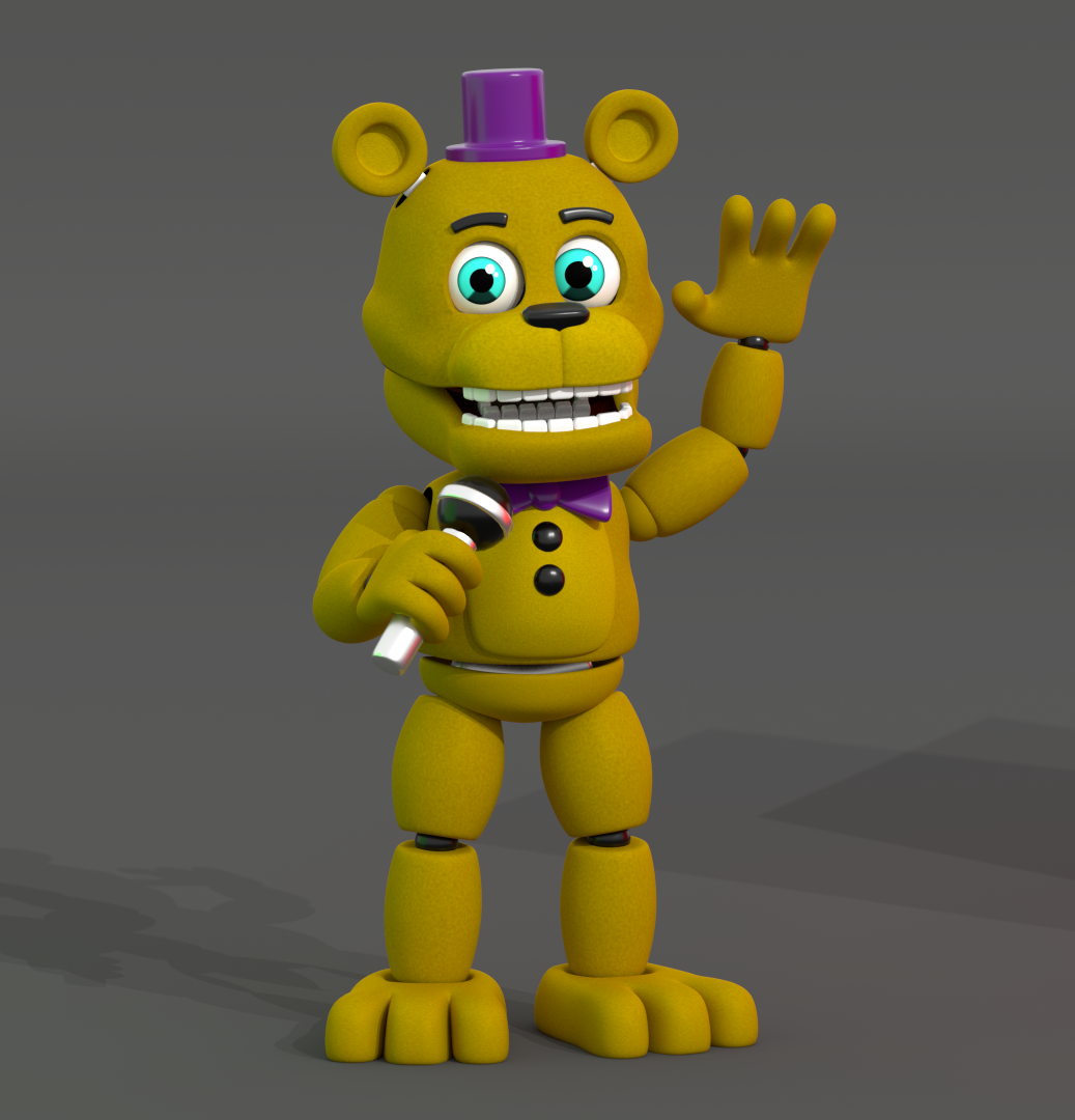 Adventure Fredbear V.3.5 by Zylae on DeviantArt