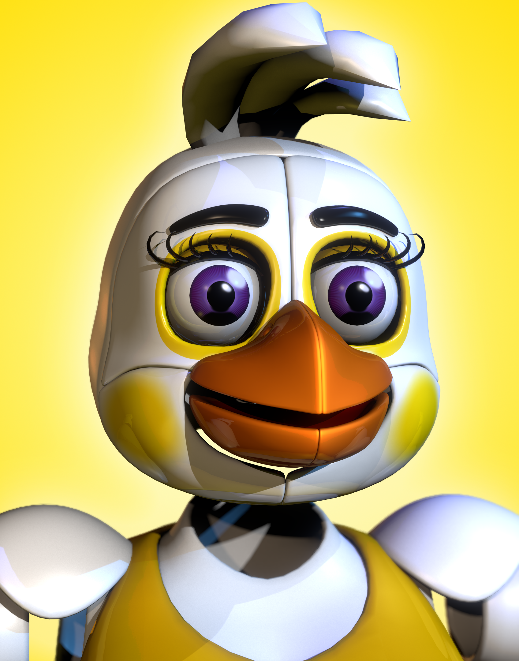 C4d, Funtime Chica v2