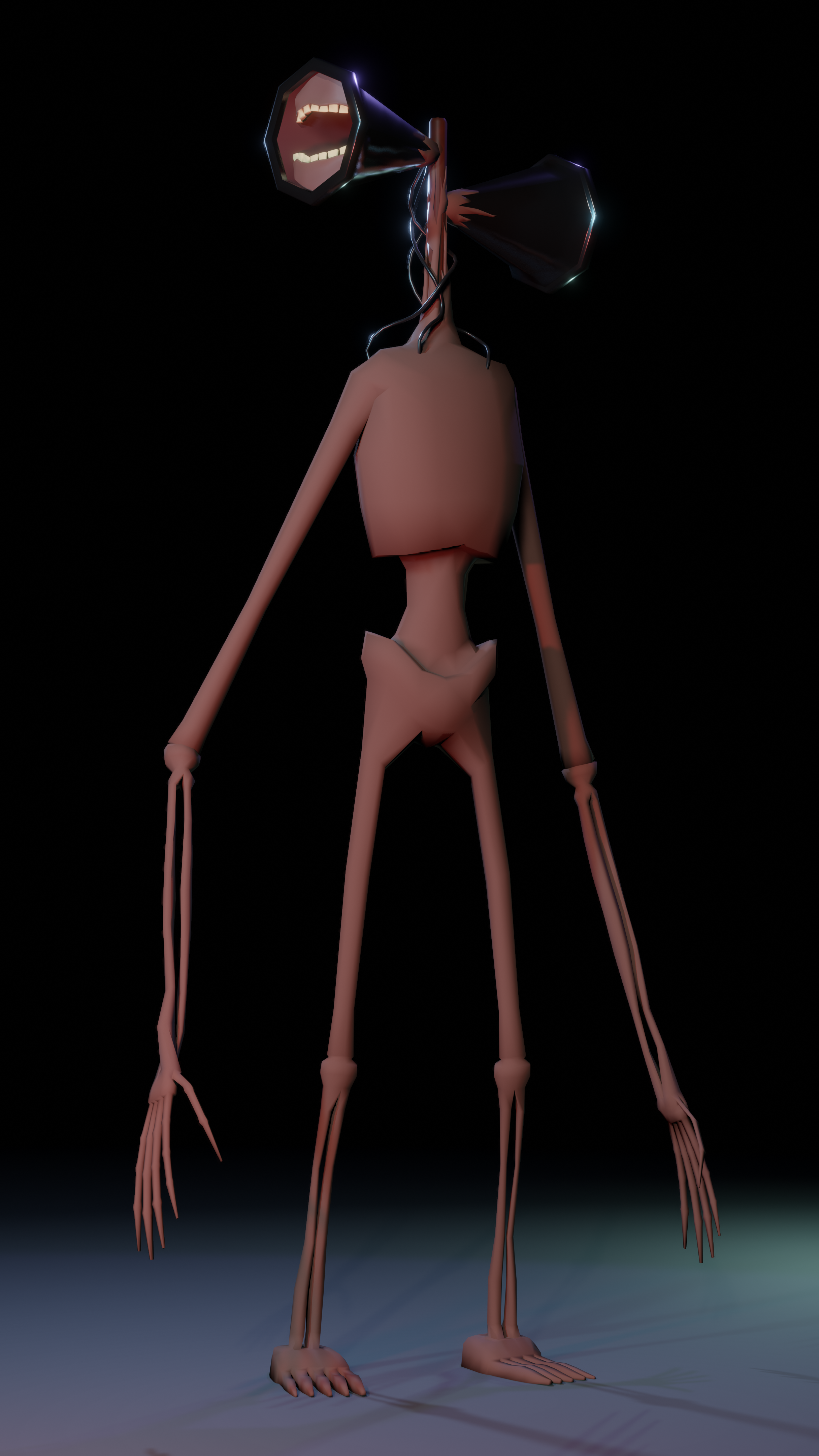 Siren Head - 3D Model Animated