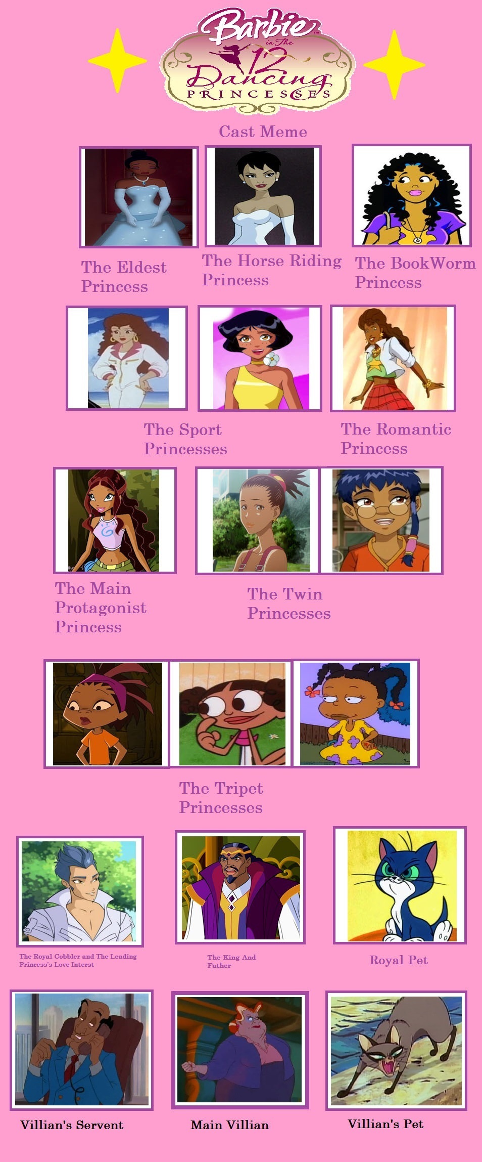 Barbie 12 Dancing Princesses Recast by whitelighter5 on DeviantArt Barbie 12 Dancing Princesses Recast by whitelighter5 on DeviantArt