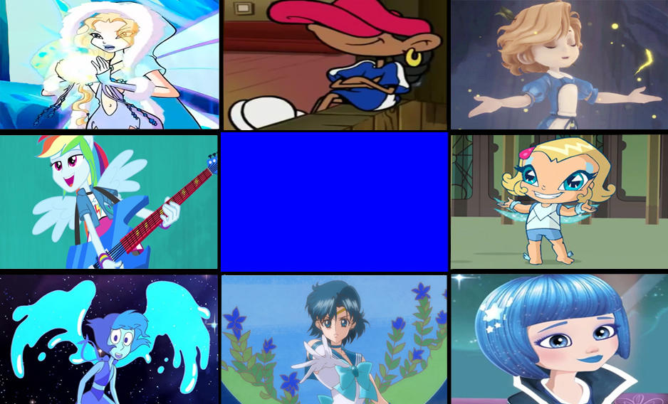 My Favorite Blue Characters By Nickolascollins12 by whitelighter5 on ...