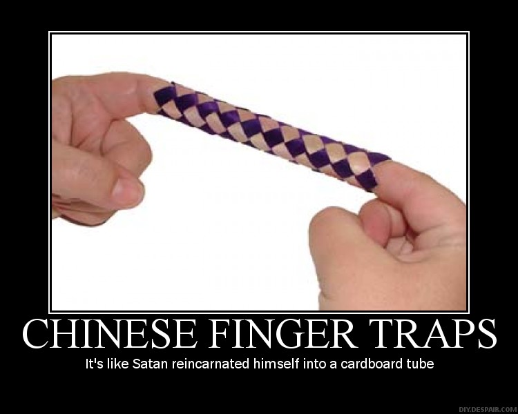 Chinese finger traps