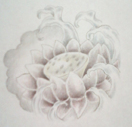 A lotus design for a friend