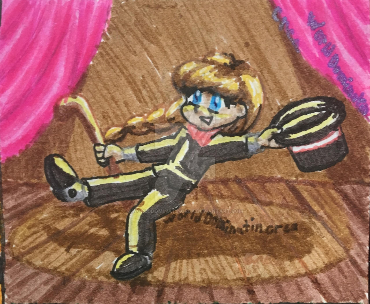 Tap Dancing Rbot Deviantart Tap Dancing Girl by WorldDominatinCrea on DeviantArt