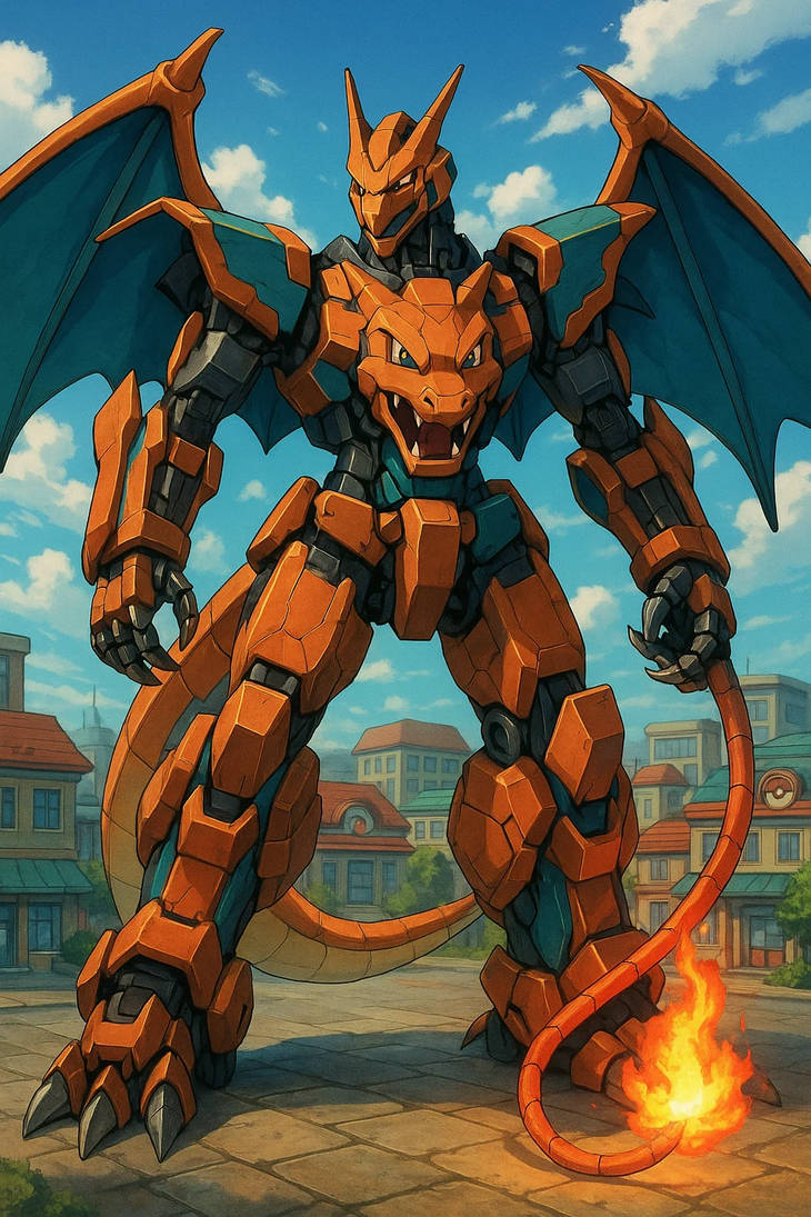 Charizard Transformer by Crishark on DeviantArt