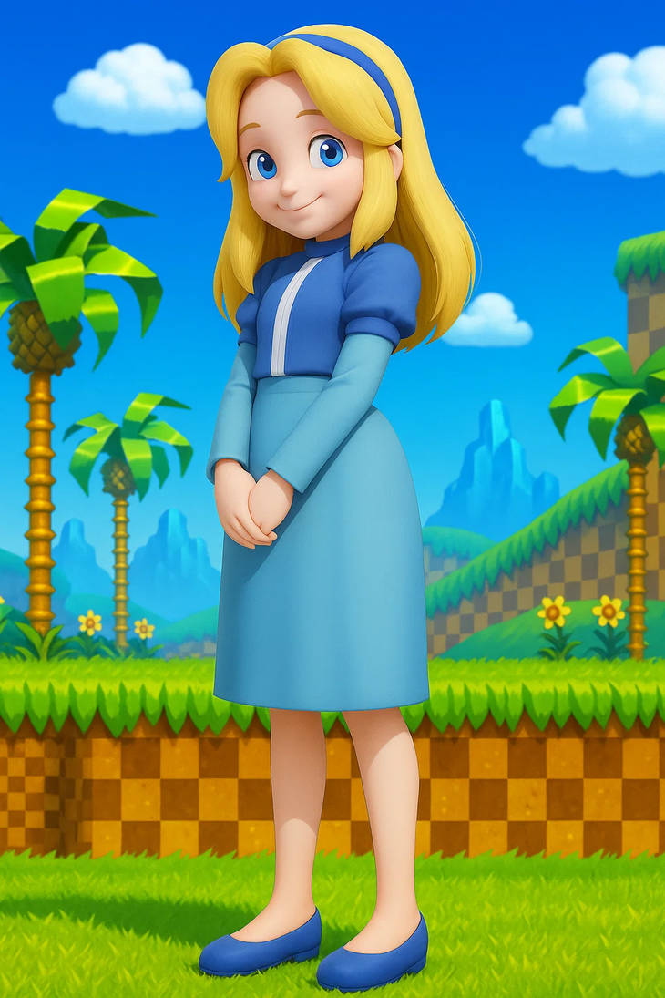 Sonic Rivals Maria Maria from 'Sonic The Hedgehog' by Crishark on DeviantArt