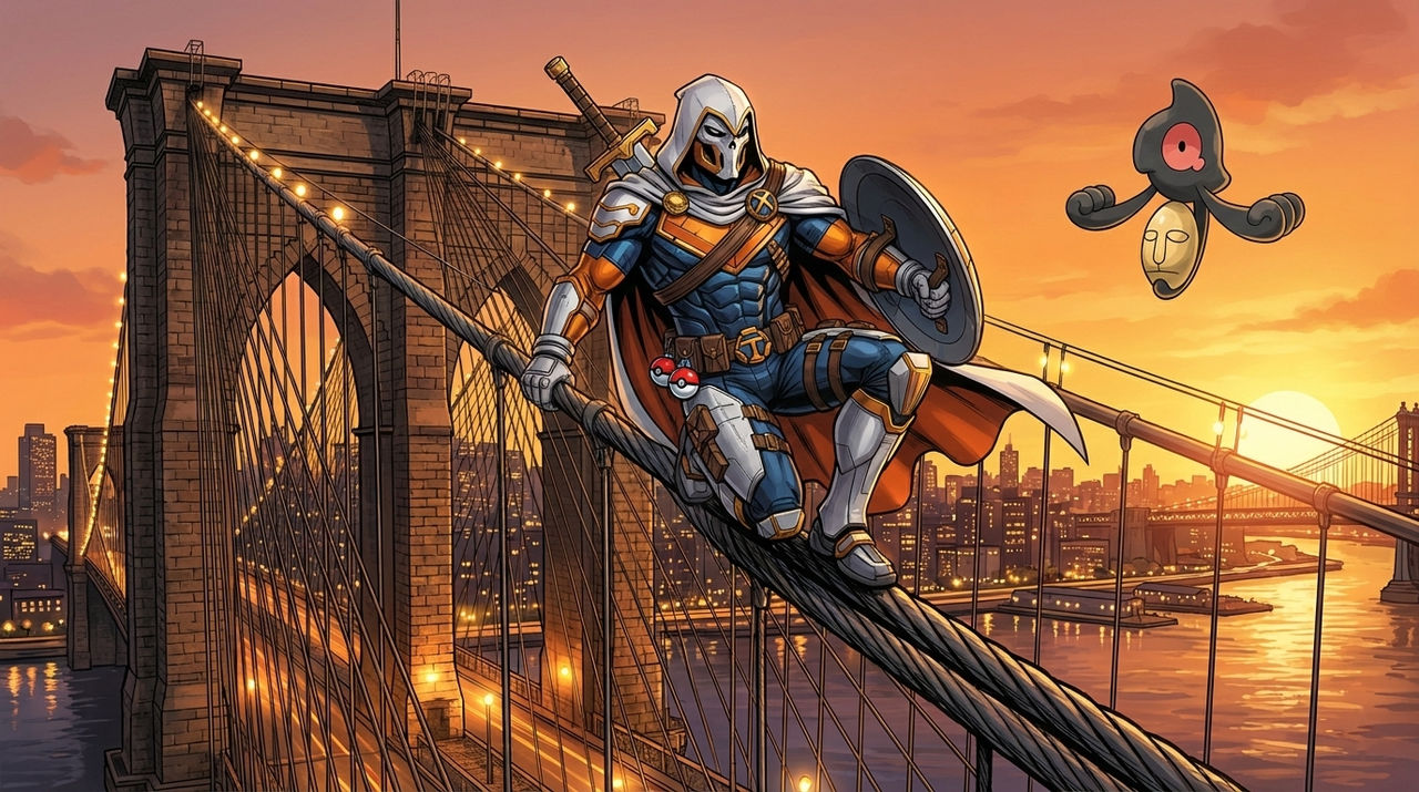 Taskmaster and Yamask by Crishark on DeviantArt
