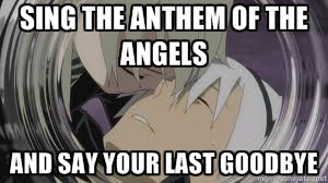 Sing the anthem of the angels by RavenHunter502