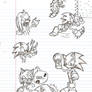 Sonic the Hedgehog Sketches