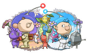 Pikmin fanart log / October-November 2013