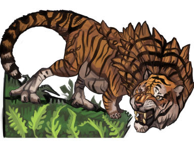Tigerosaurus Rampage Tigersaurus rex by Droemar on DeviantArt
