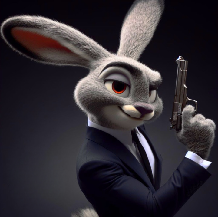 Bond The Rabbit a James Bond style rabbit by diegogarza123 on DeviantArt