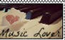 Music Lover Stamp