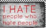 I Hate People Who Hate People
