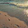 Footprints By the Sea
