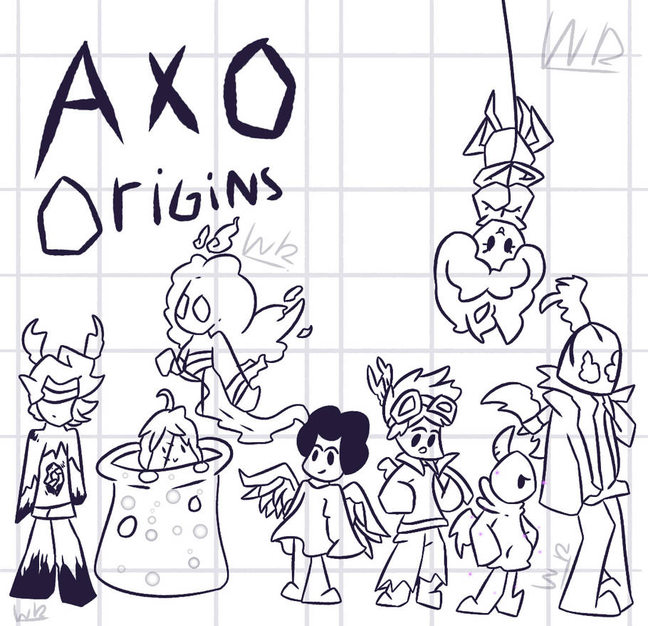 Sprite Axo Axo Origins Doodle by EliteWizard12 on DeviantArt