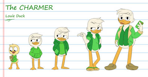 Louie Duck Age Timeline