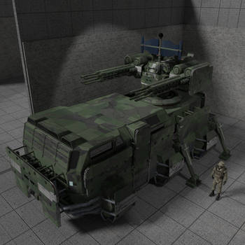 Maelstrom SPAAG Air defense gun