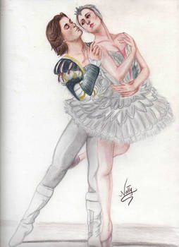 Odette and the Prince- Swan Lake