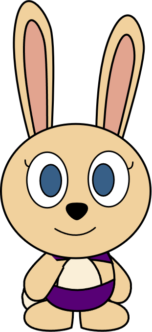 Ruby The Rabbit (Jdesfanatic) In Her Dark Purple B by Jacoblin0707 on ...