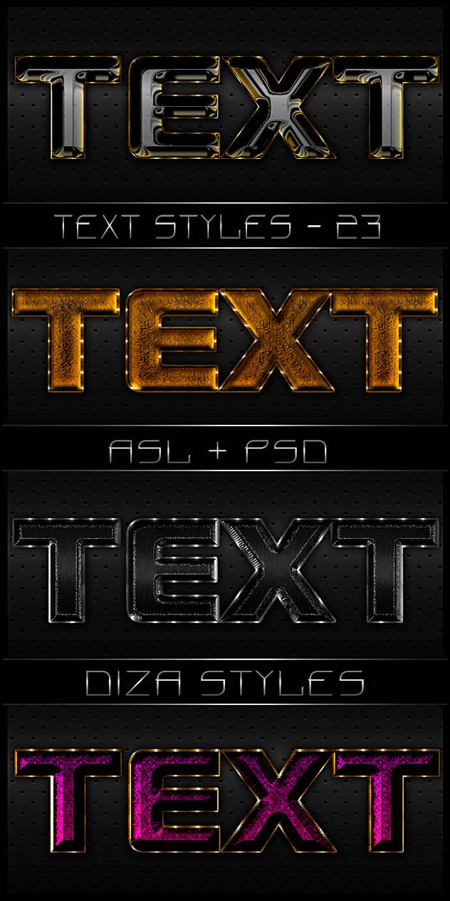 Text styles by DiZa - 23 by DiZa-74 on DeviantArt