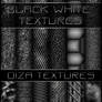 Black white textures