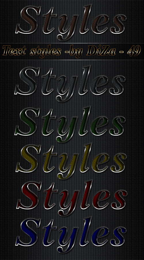 Text Styling Types Text Styles - 49 by DiZa-74 on DeviantArt