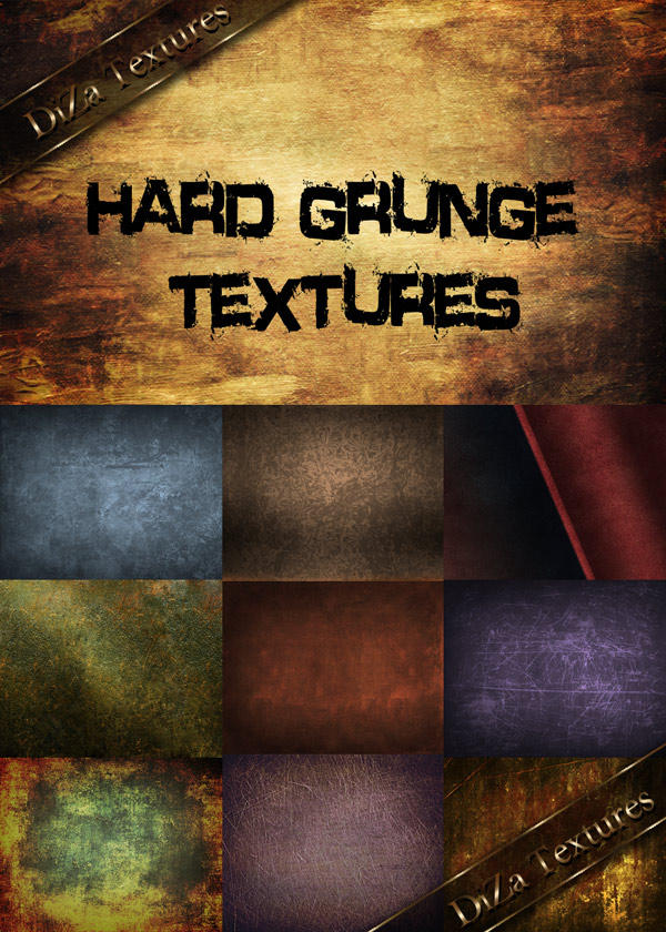 Hard grunge textures