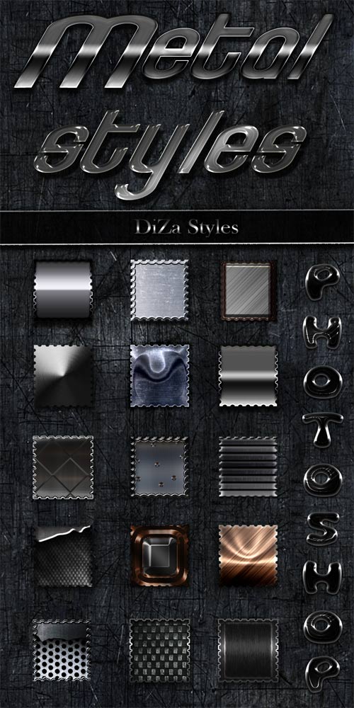 Metal styles for design by DiZa-74 on DeviantArt