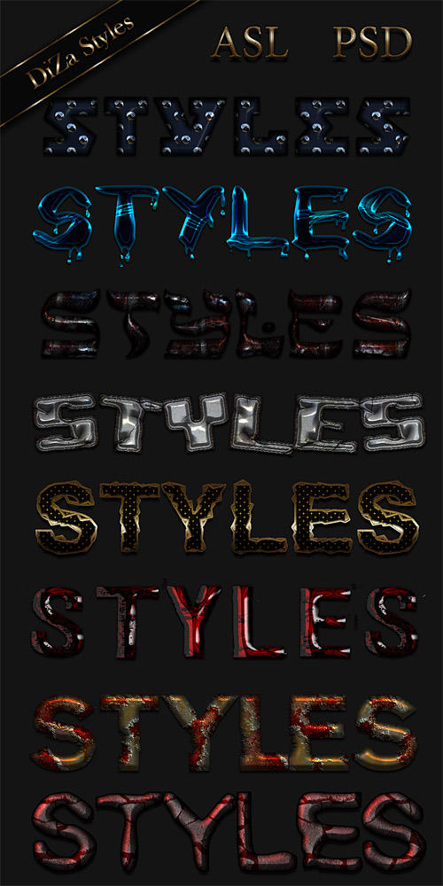 Text styles Mix -67 by DiZa-74 on DeviantArt