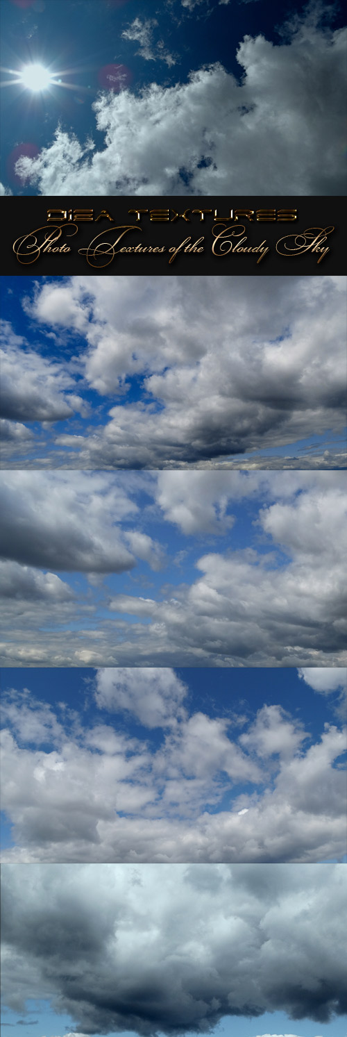 Photo texture Cloudy sky